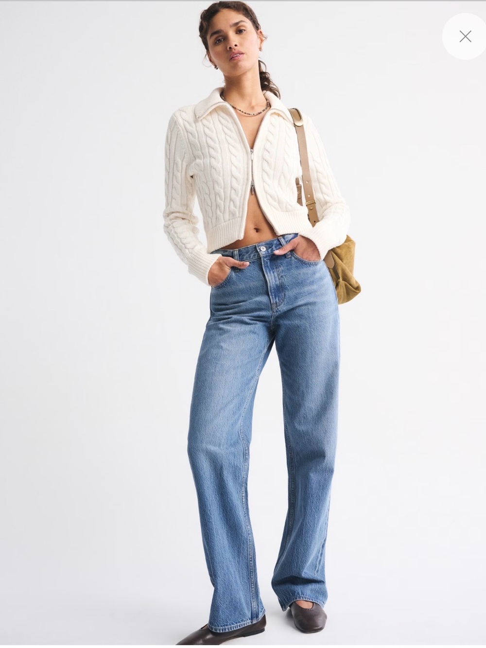 Abercrombie & Fitch High Rise Loose Jean